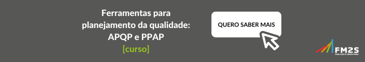 curso ferramentas para planejamento da qualidade apqp e ppap