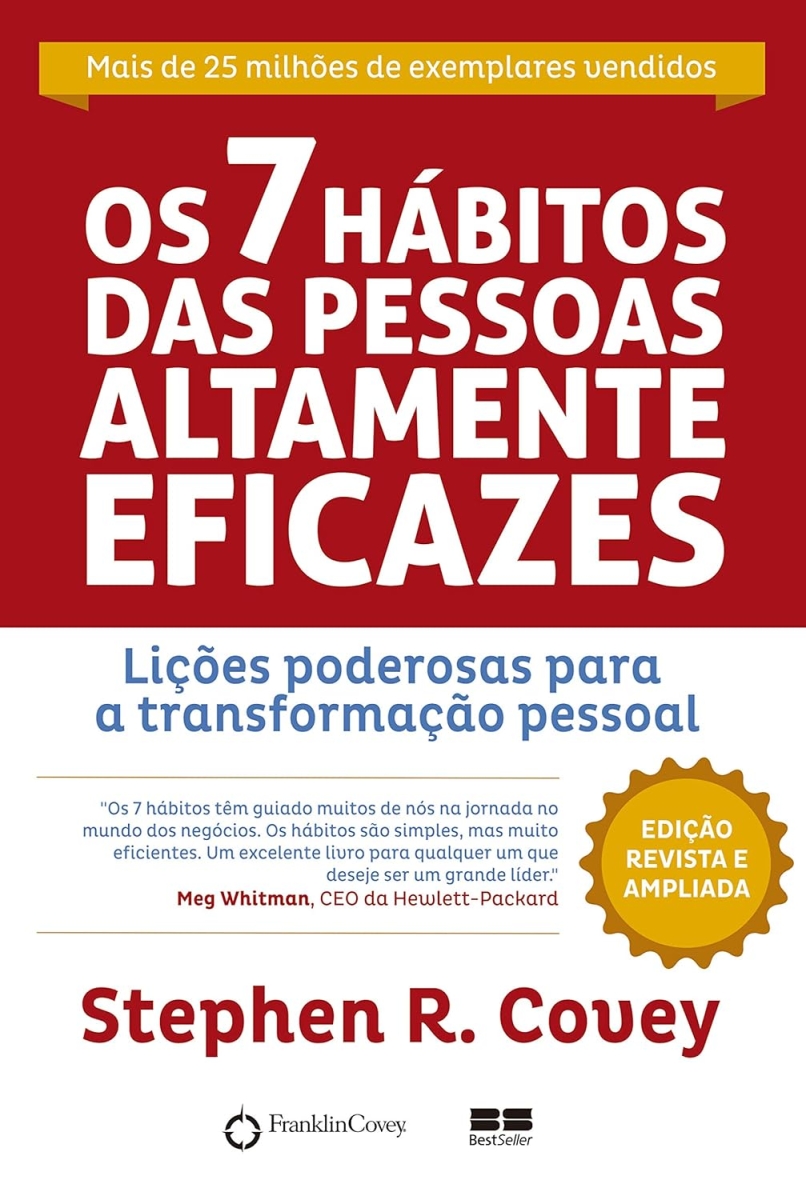 livros os 7 hábitos das pessoas altamente eficazes por stephen r.covey
