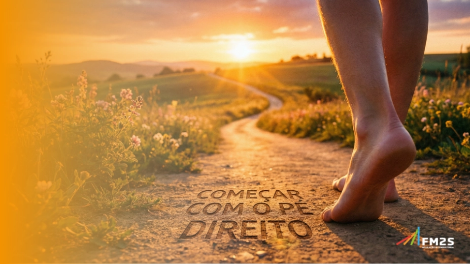 Como começar o ano com o pé direito