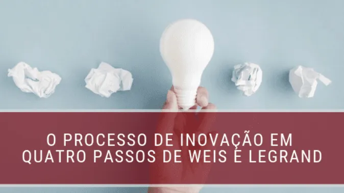 O processo de inovação em Quatro Passos de Weis e Legrand