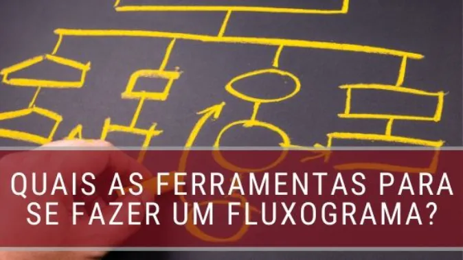 Quais as ferramentas para se fazer um fluxograma?