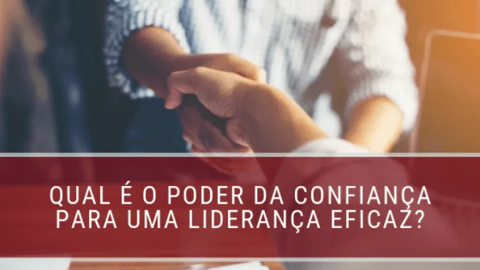 confiança para liderança