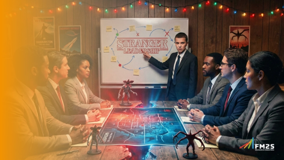 Stranger Things e os perfis de liderança no grupo