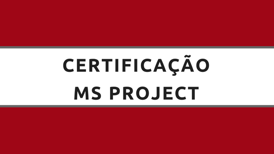 certificação ms project