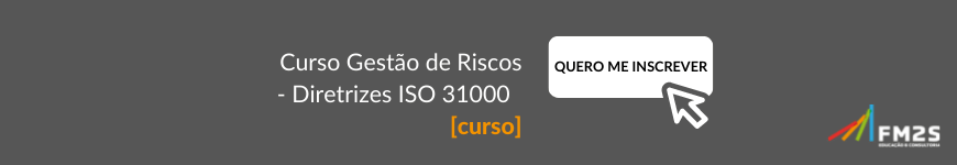 Curso Gestão de Riscos - Diretrizes ISO 31000 educação corporativa